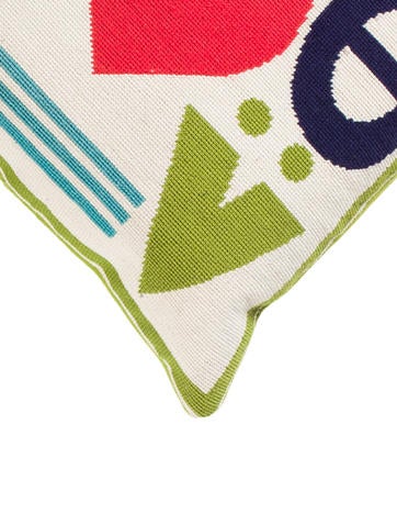 Jonathan Adler Mod Love Needlepoint Throw Pillow - Pillows And Throws - JTADL20662 The RealReal