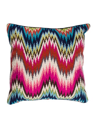 Jonathan Adler Needlepoint Throw Pillow
