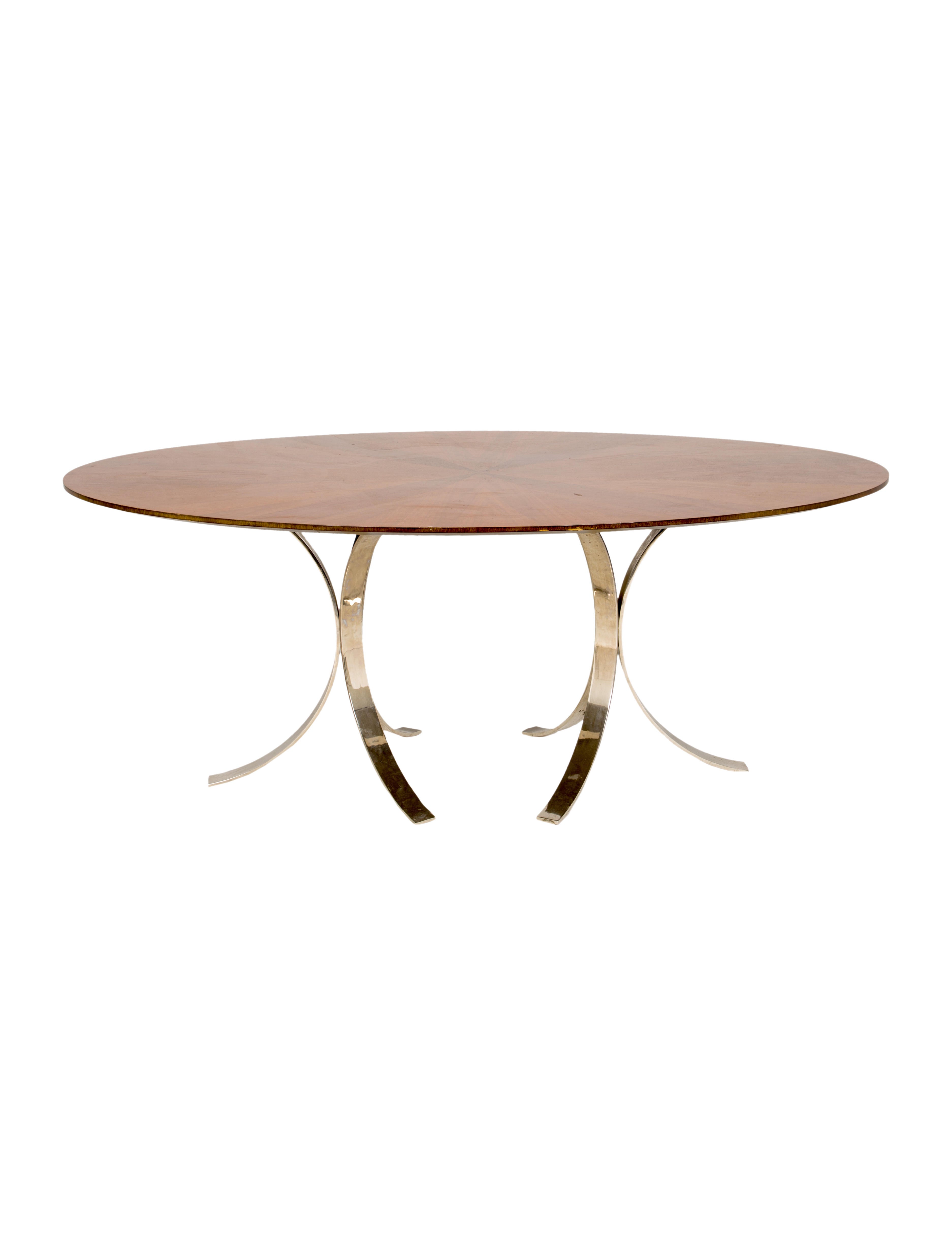 Jonathan Adler Oval Wood Dining Table Furniture Jtadl21240 The Oval Wood Dining Table