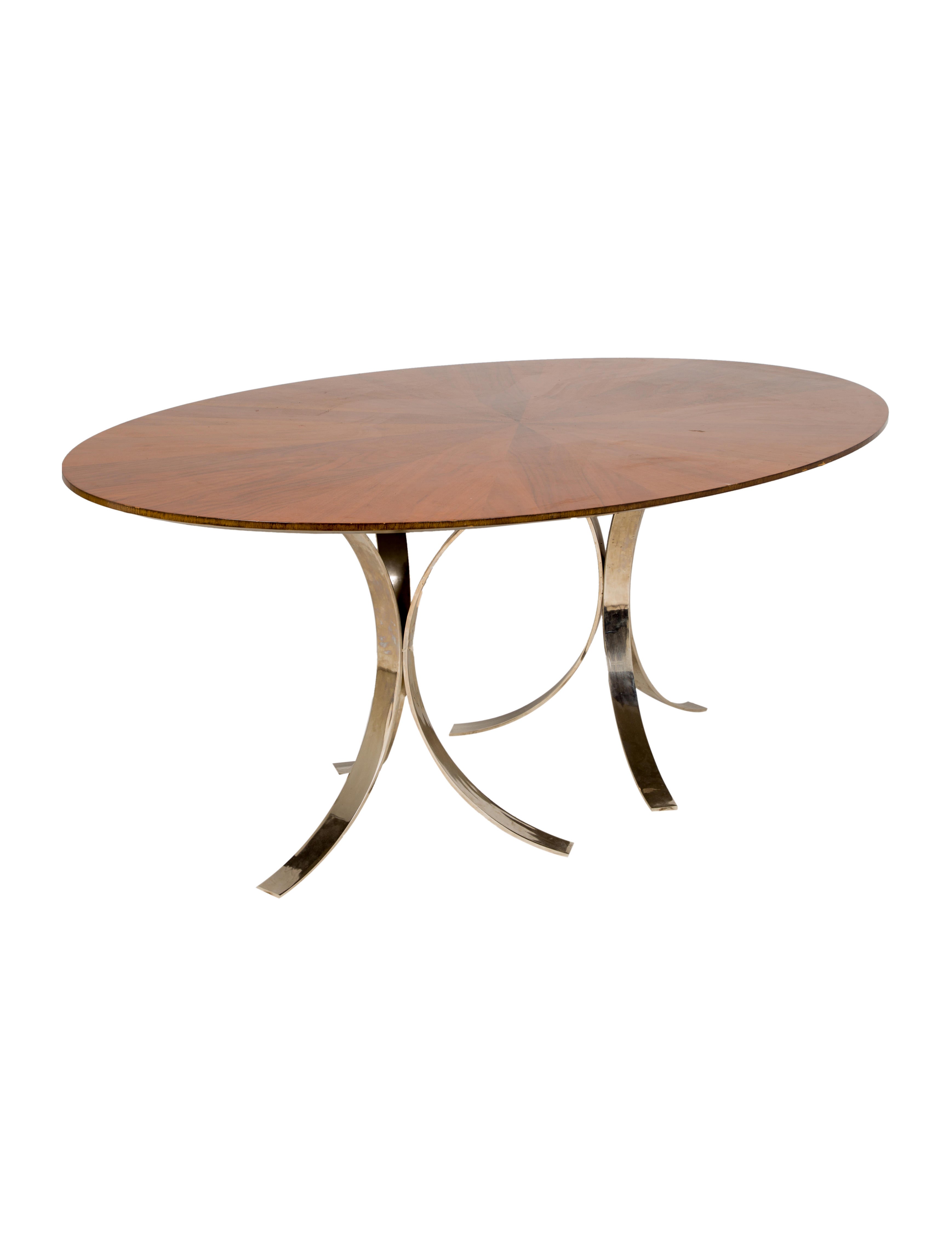 Jonathan Adler Oval Wood Dining Table Furniture Jtadl21240 The Oval Wood Dining Table