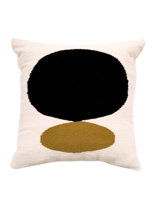 Jonathan Adler Groovy Needlepoint Wool Throw Pillow