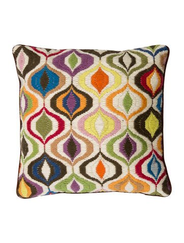 Bargello Waves Throw Pillow Bargello Waves Throw Pillow