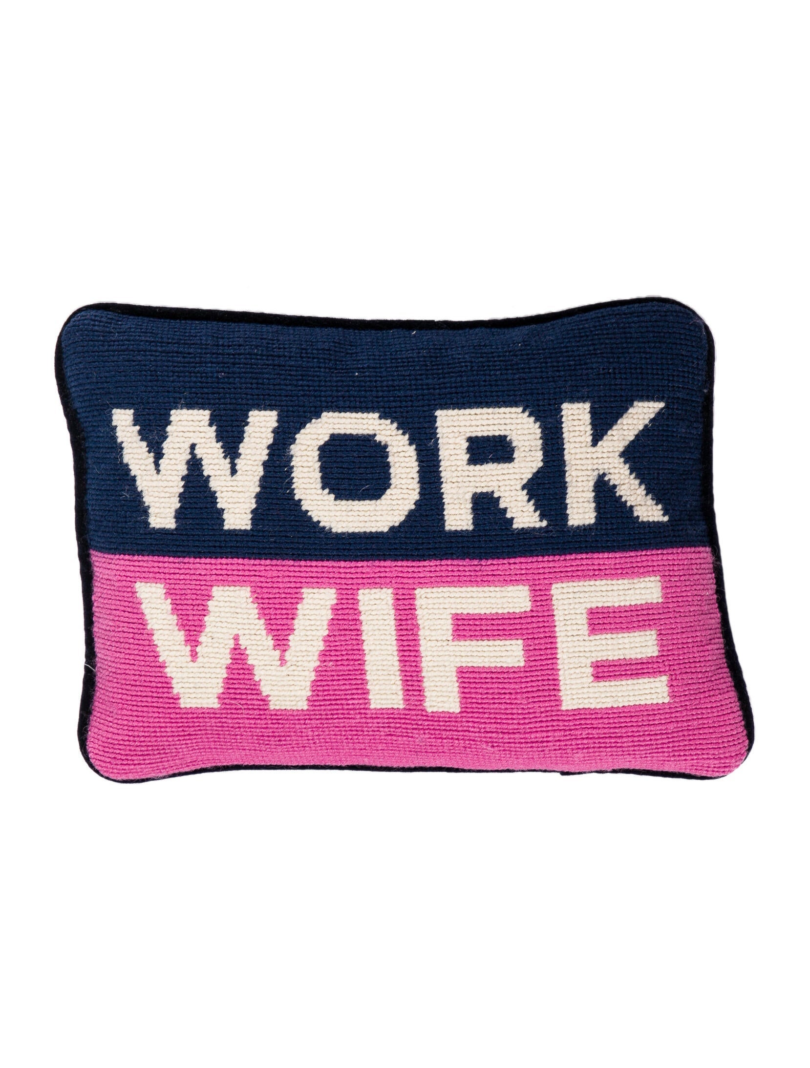 Jonathan Adler Needlepoint Pillow Blue Pillows, Pillows & Throws