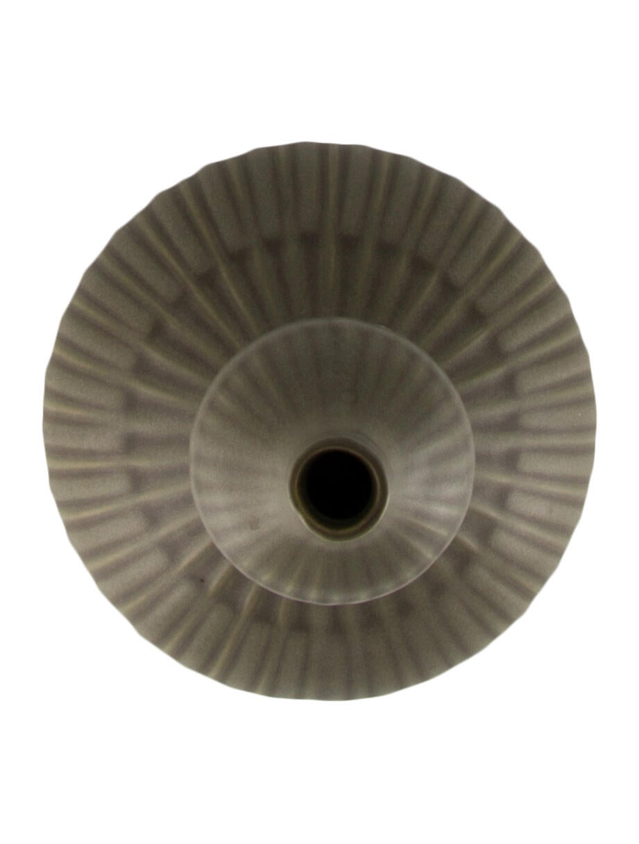 Jonathan Adler HandCrafted Relief Vase Grey Decorative Accents, Decor & Accessories