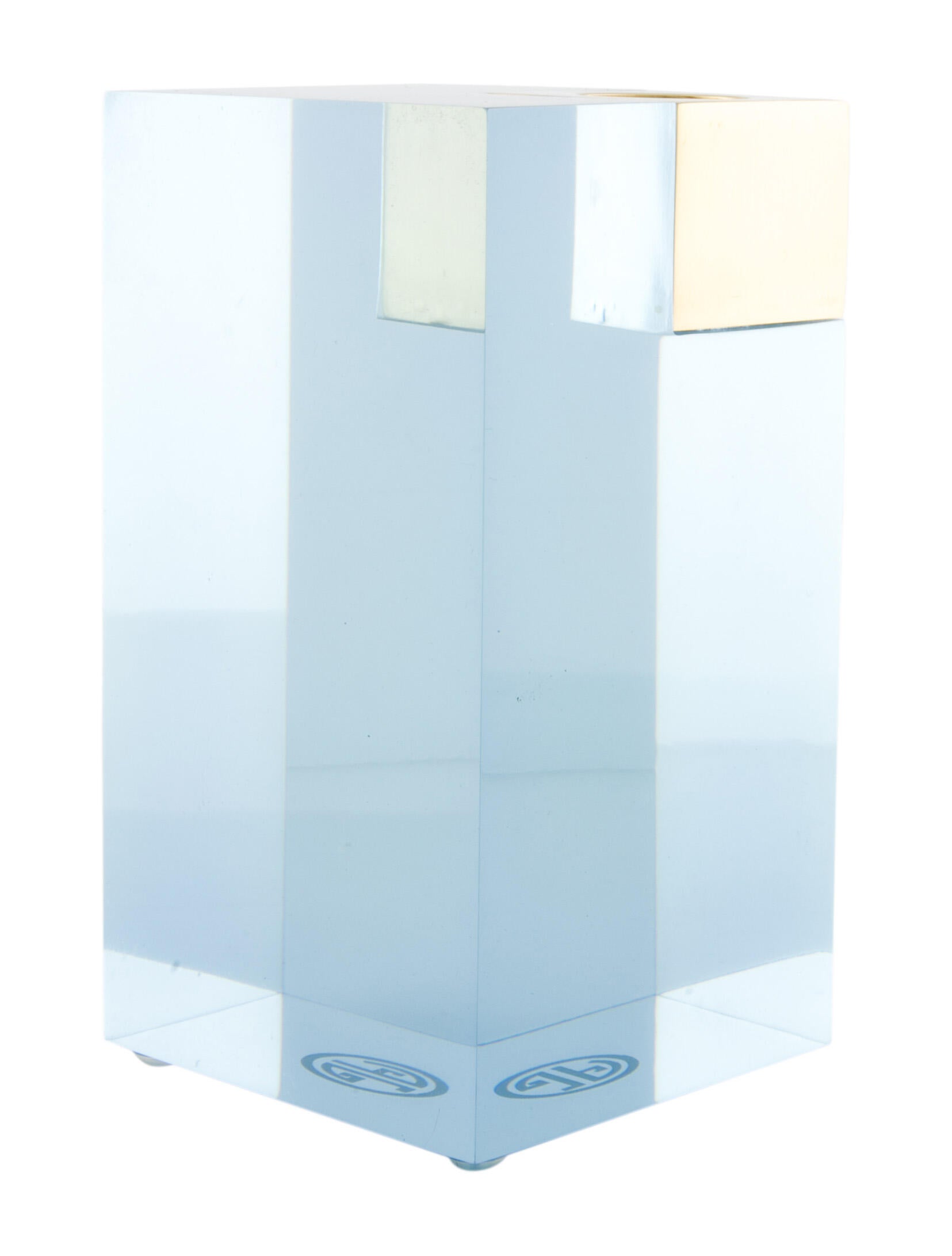 Jonathan Adler Monte Carlo Candle Holder Blue Decorative Accents