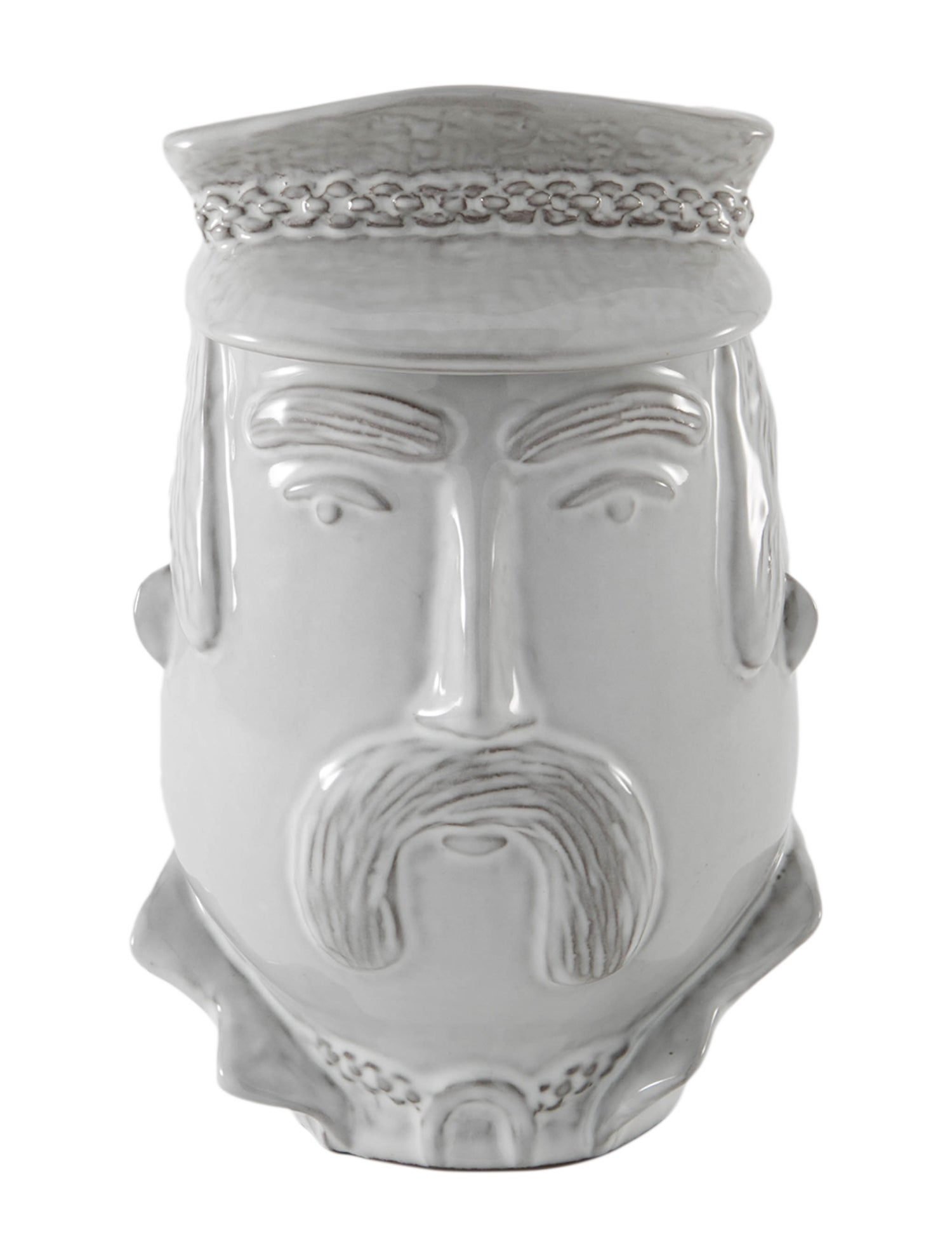 Jonathan Adler Utopia Man Vase Grey Decorative Accents, Decor