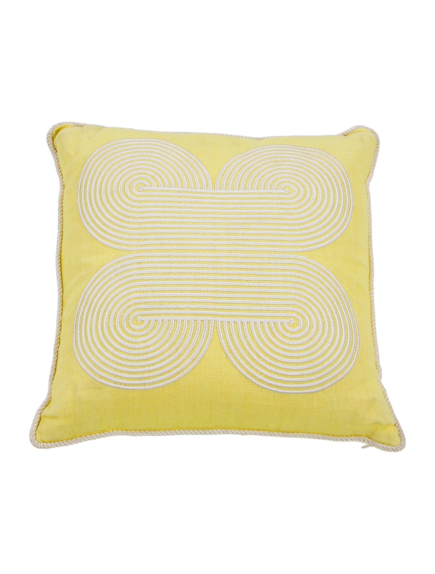 Jonathan Adler Pompidou Pilllow Yellow Pillows, Pillows & Throws