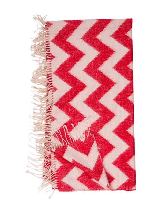 Jonathan Adler Zig Zag Baby Alpaca Throw Blanket