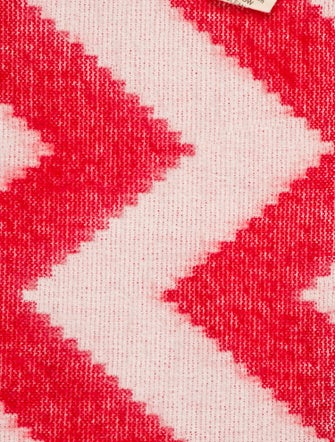Jonathan Adler Zig Zag Baby Alpaca Throw Blanket