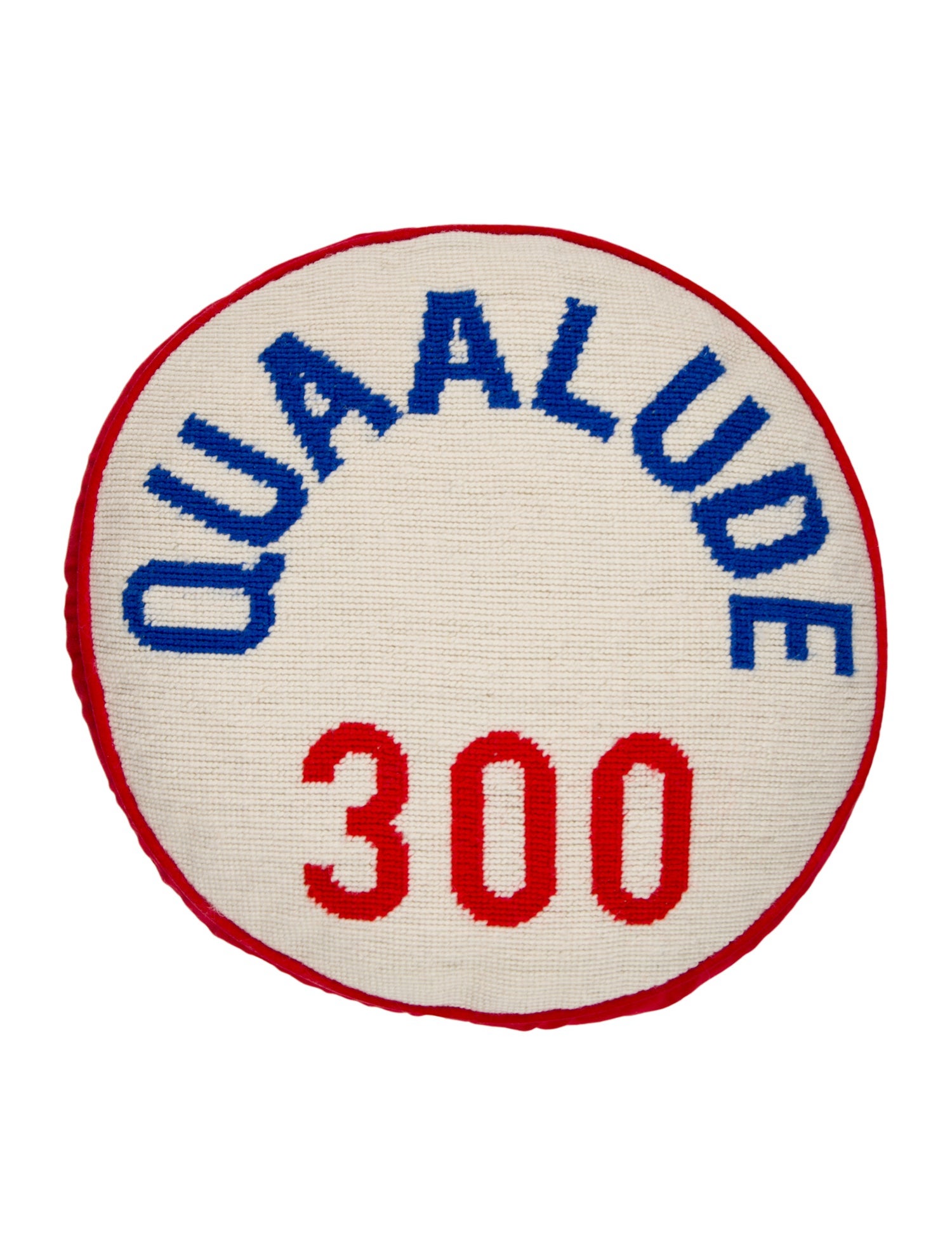 Jonathan Adler Needlepoint Quaalude 300 Throw Pillow