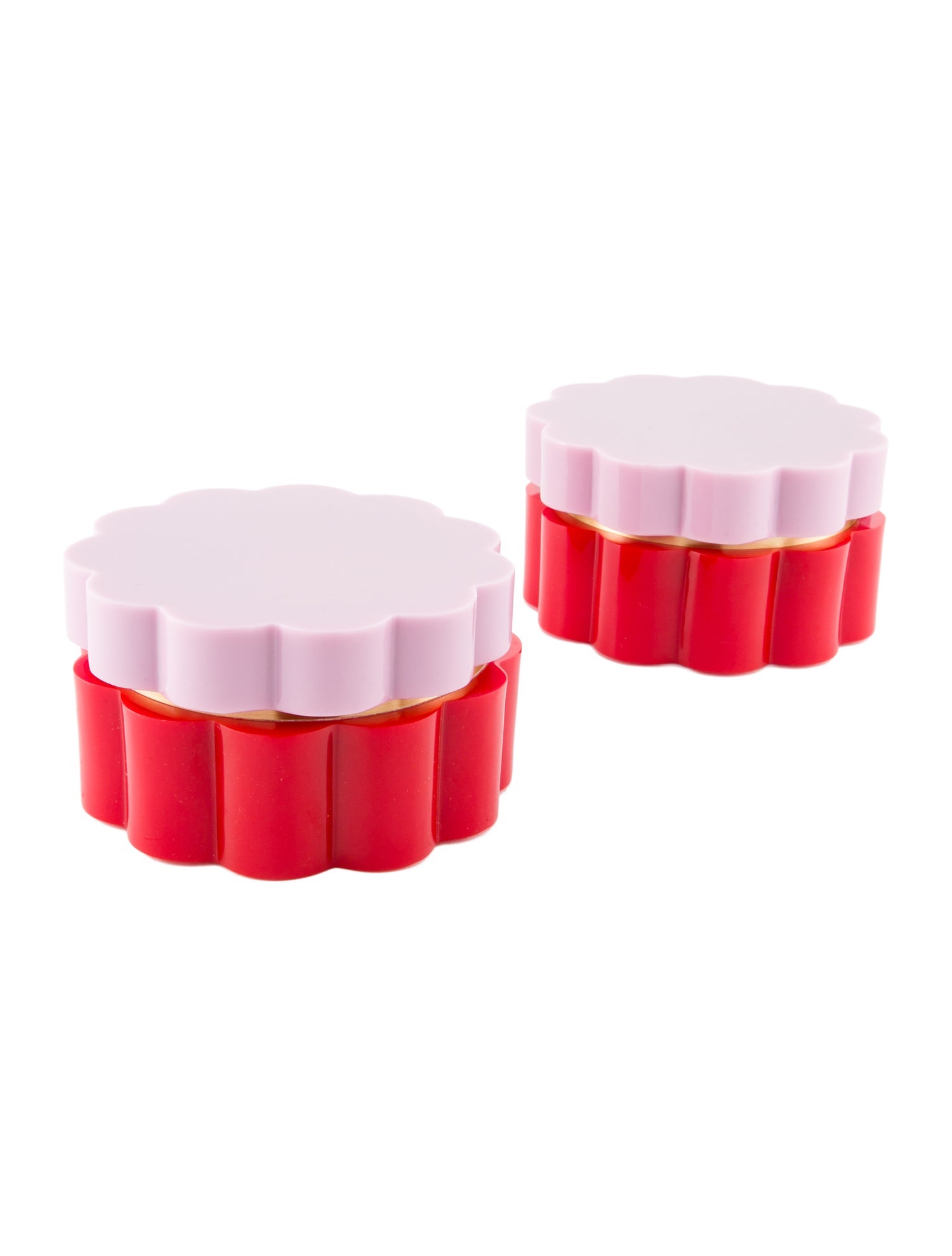 Jonathan Adler Pair Of Fleur Small Boxes