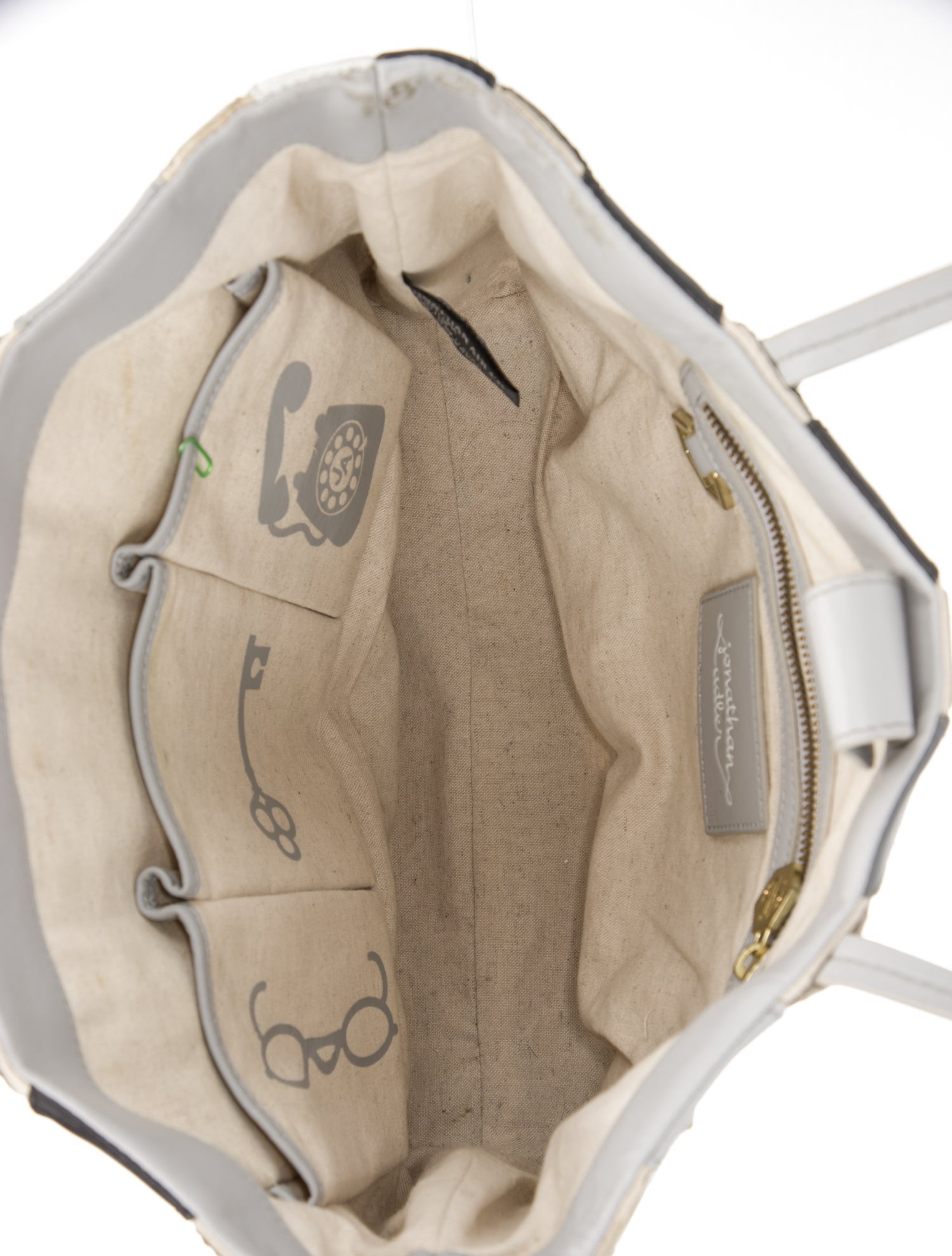 Jonathan Adler Leather Tote