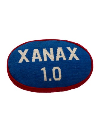 Jonathan Adler 'Xanax 1.0' Needlepoint Pillow