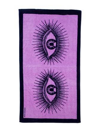 Jonathan Adler Eyes Beach Towel