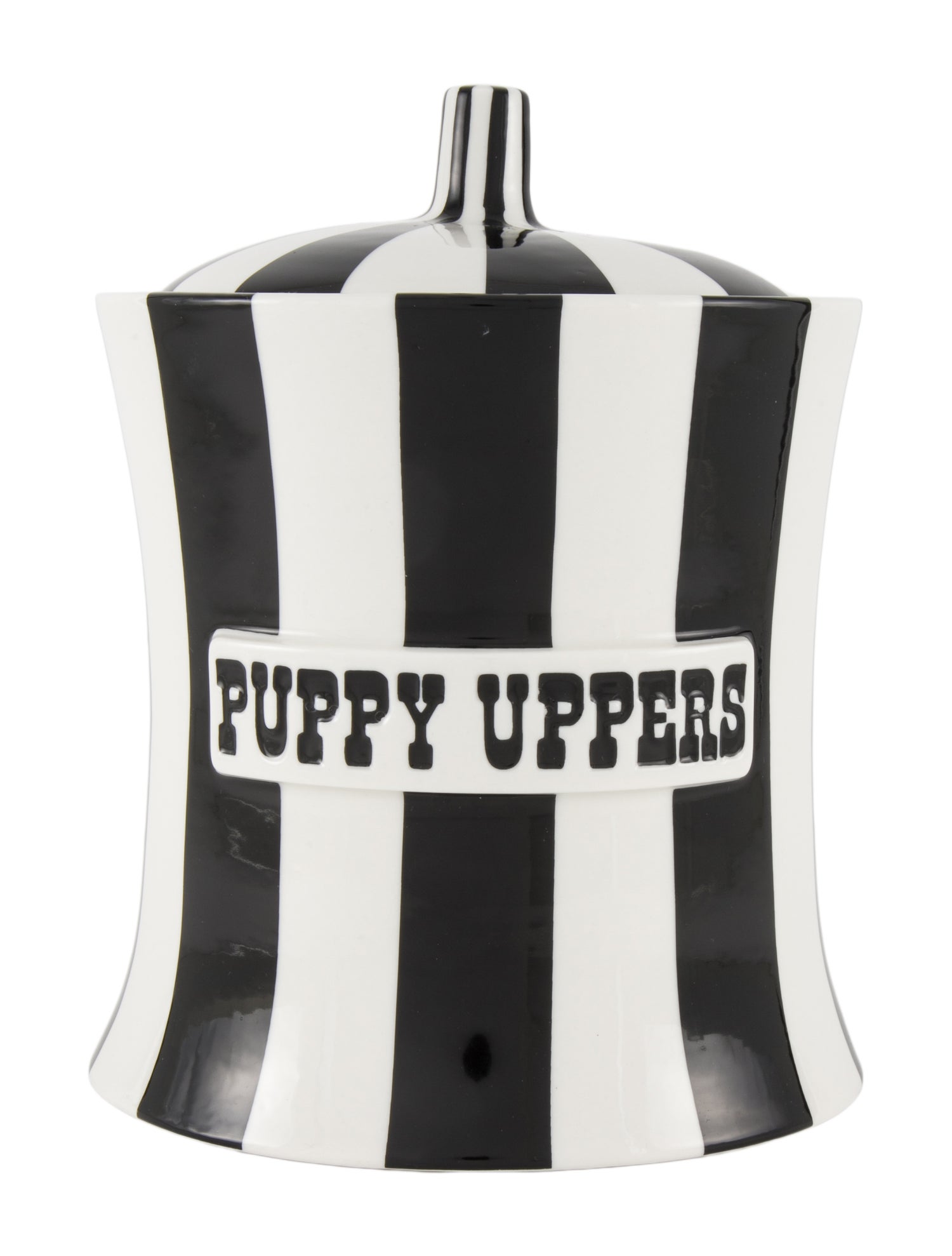 Jonathan Adler Vice Puppy Uppers Canister
