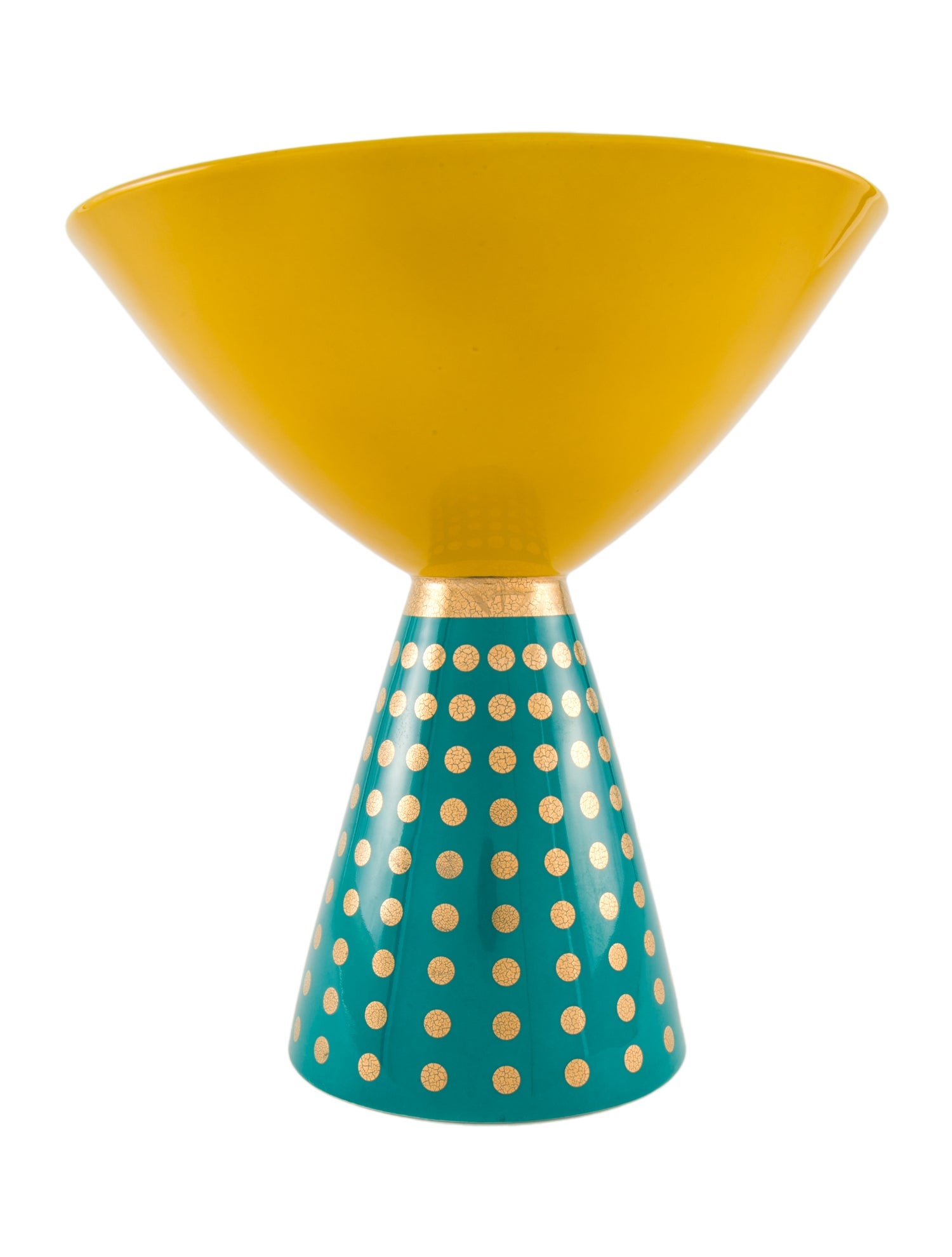 Jonathan Adler Santorini Bon Bon Footed Bowl
