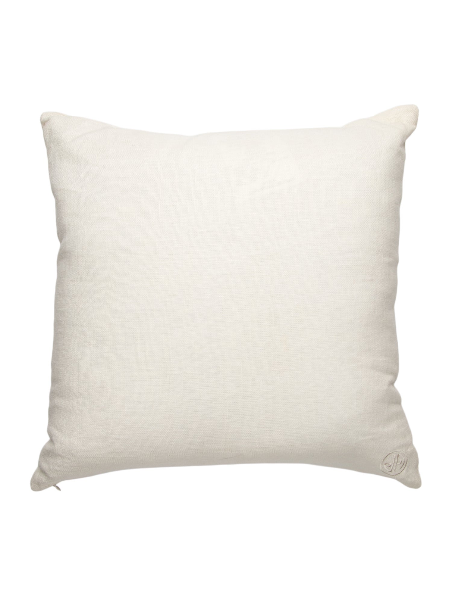 Jonathan Adler Hand-Beaded Linen Rainbow Pillow