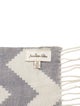 Jonathan Adler Zip-Zag Print Throw Blanket