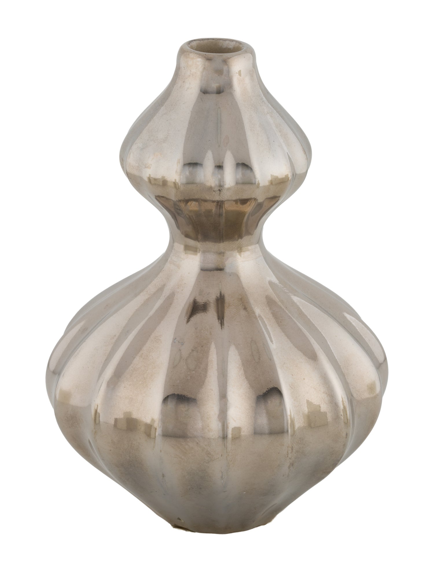Jonathan Adler Jonathan Adler Small Silver Vase