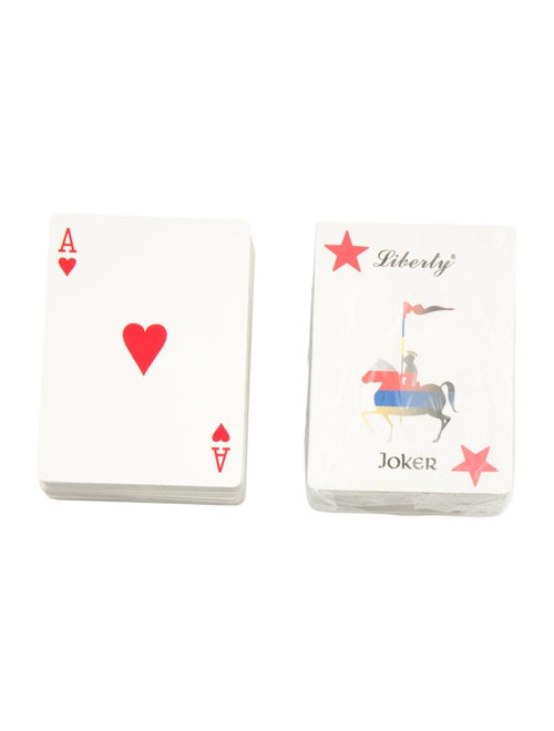 Jonathan Adler Jonathan Adler Ceramic Playing Card Case with Two Card Sets