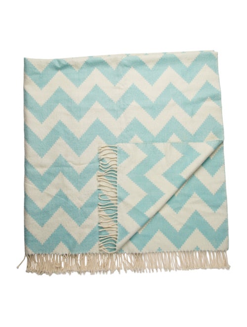 Jonathan Adler Zig Zag Baby Alpaca Throw Blanket