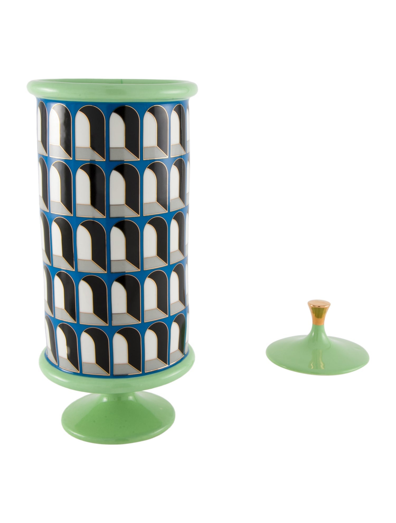 Jonathan Adler Arcade Porcelain Canister