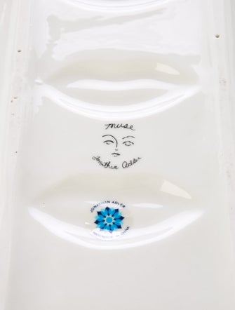 Jonathan Adler Lip Motif Serving Plate