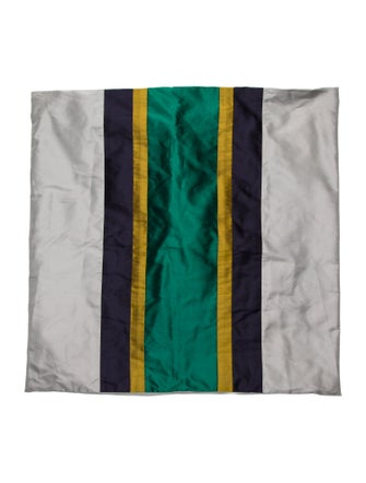 Jonathan Adler Striped Silk Throw Pillow Cover