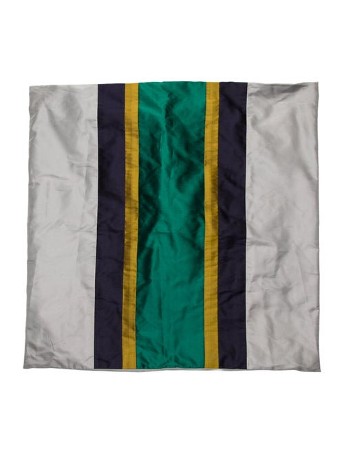 Jonathan Adler Striped Silk Throw Pillow Cover