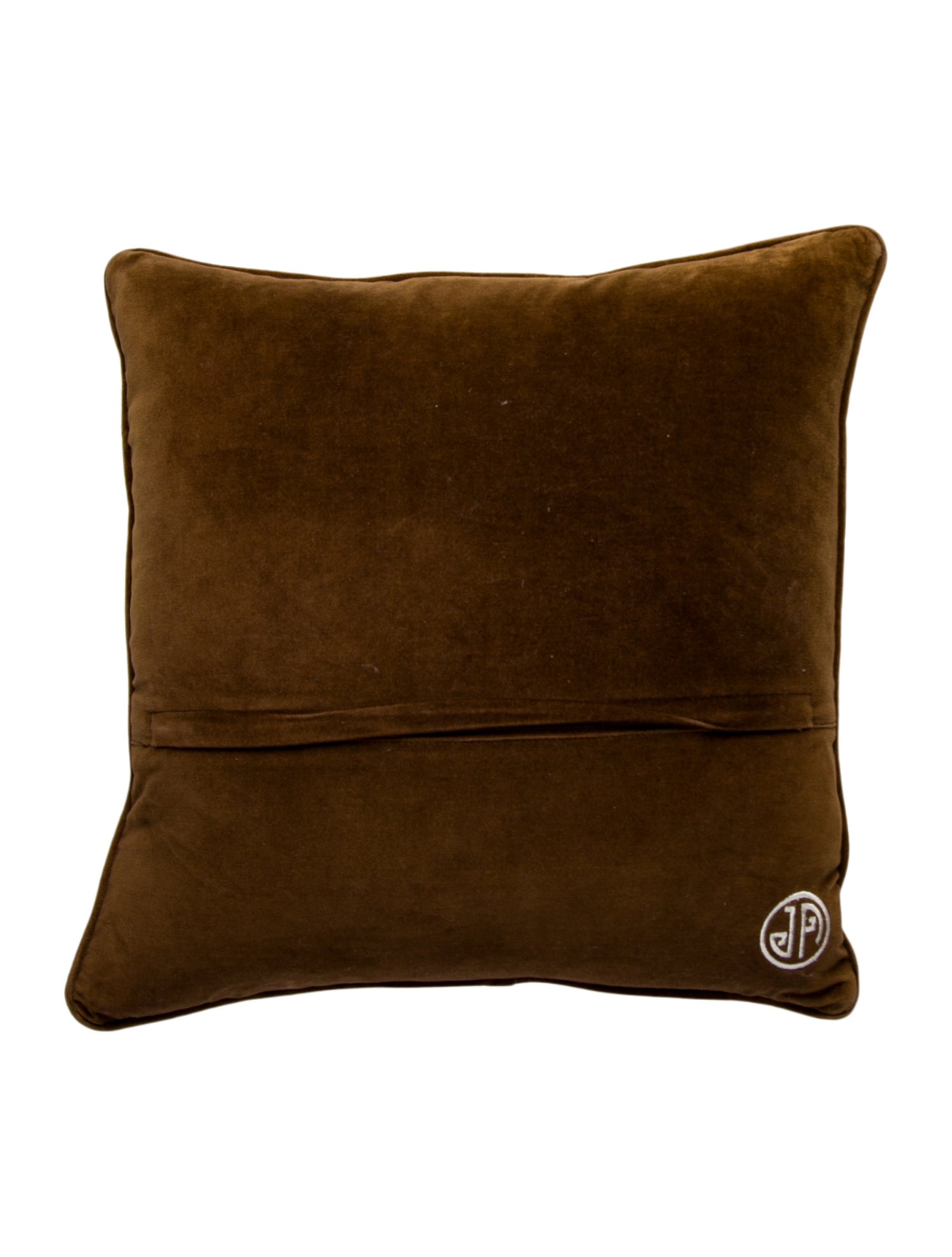 Jonathan Adler Disco Lady Needlepoint Throw Pillow