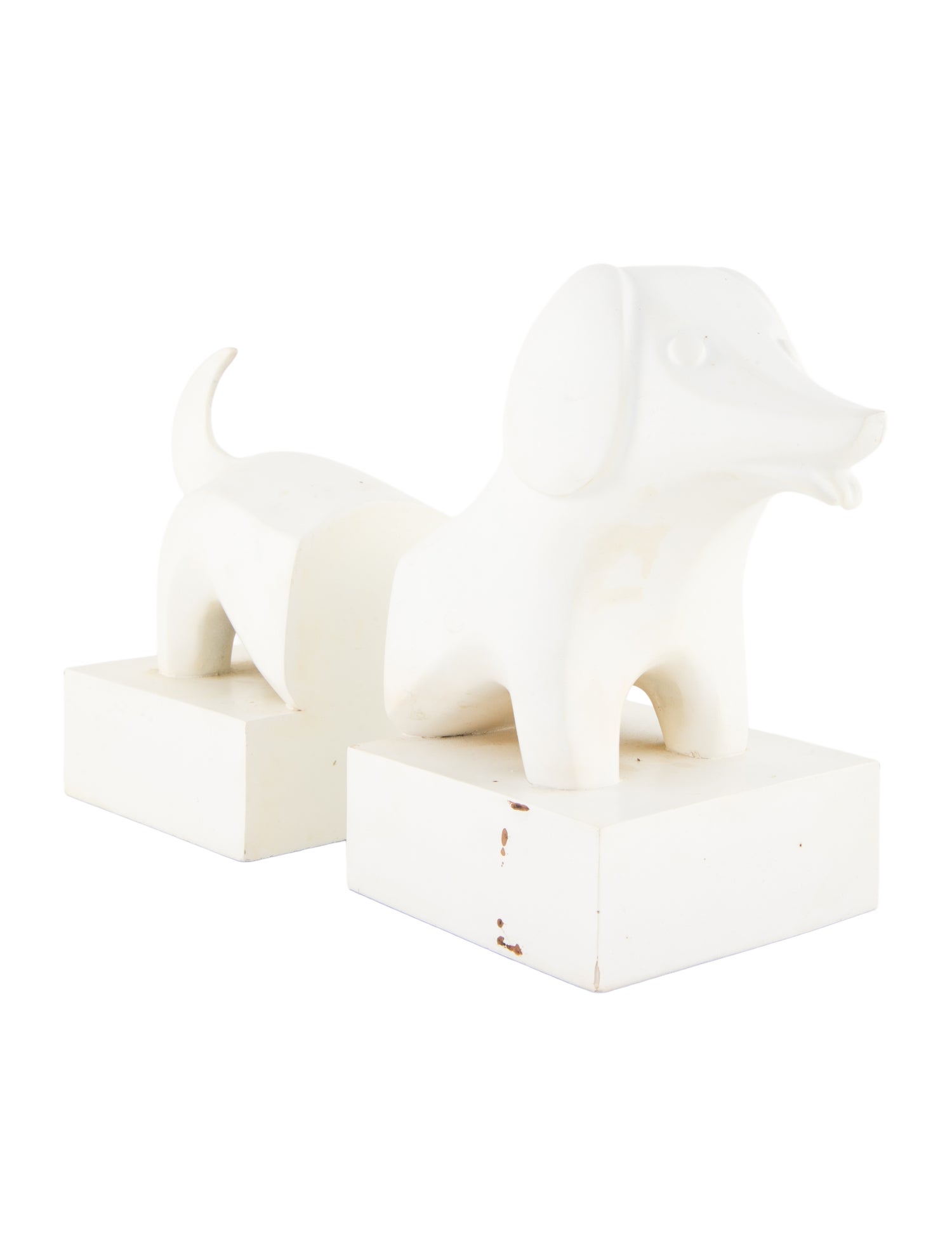 Jonathan Adler Pair of Menagerie Dachshund Bookends