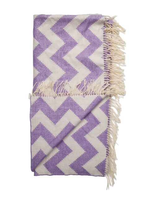 Jonathan Adler Zig Zag Baby Alpaca Throw Blanket