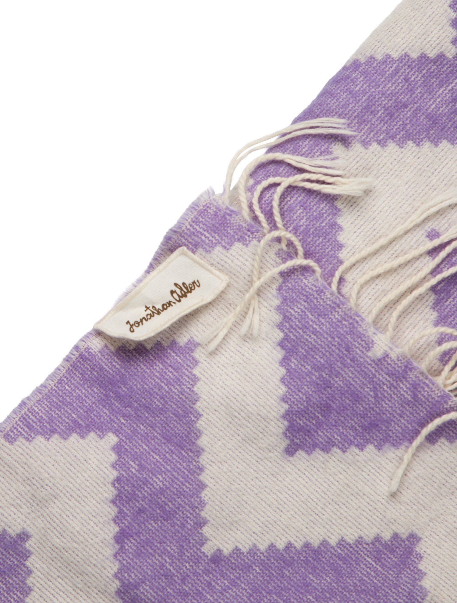 Jonathan Adler Zig Zag Baby Alpaca Throw Blanket