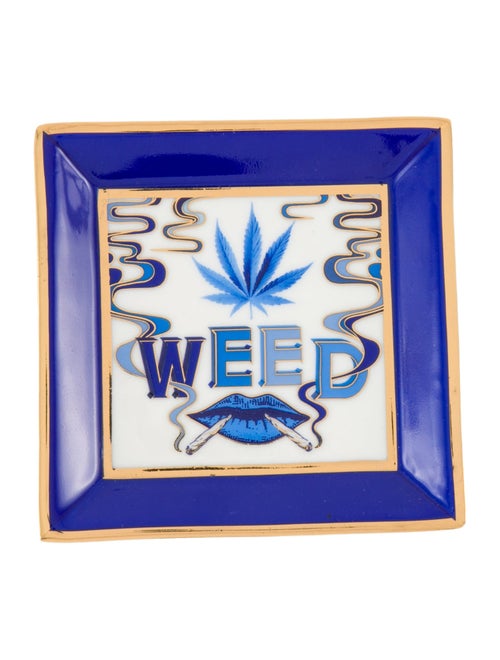 Jonathan Adler Druggist Weed Square Tray
