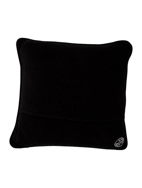 Jonathan Adler Pair Of Needlepoint Throw Pillows