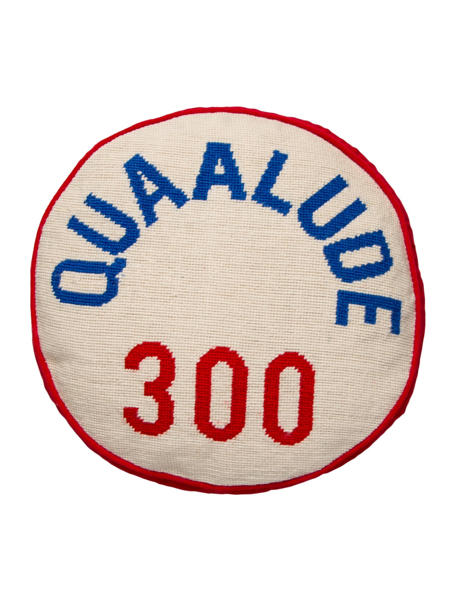 Jonathan Adler Prescription Quaalude 300 Needlepoint Throw Pillow