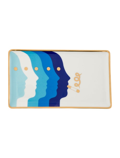 Jonathan Adler Atlas Rolling Tray