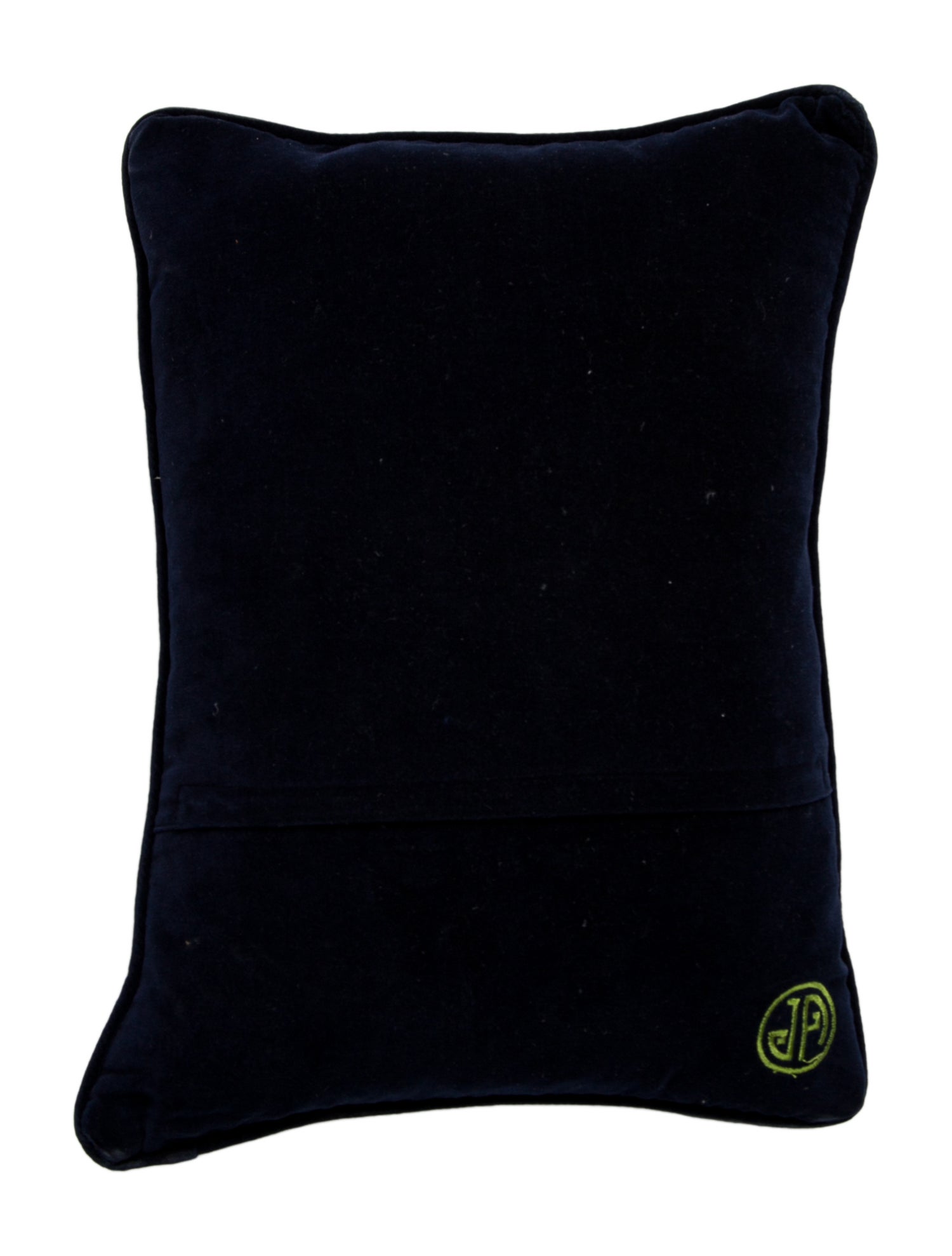 Jonathan Adler Seahorse Needlepoint Throw Pillow