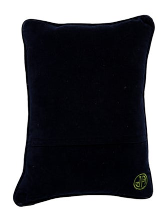 Jonathan Adler Seahorse Needlepoint Throw Pillow