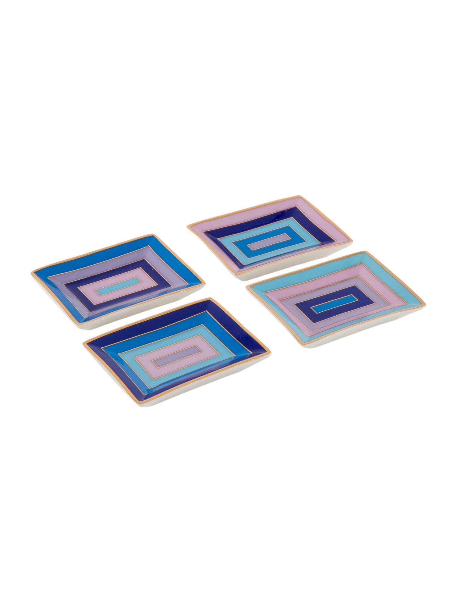 Jonathan Adler 4-Piece Scala Petite Trays Set w/ Tags