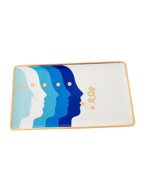 Jonathan Adler Atlas Rolling Tray