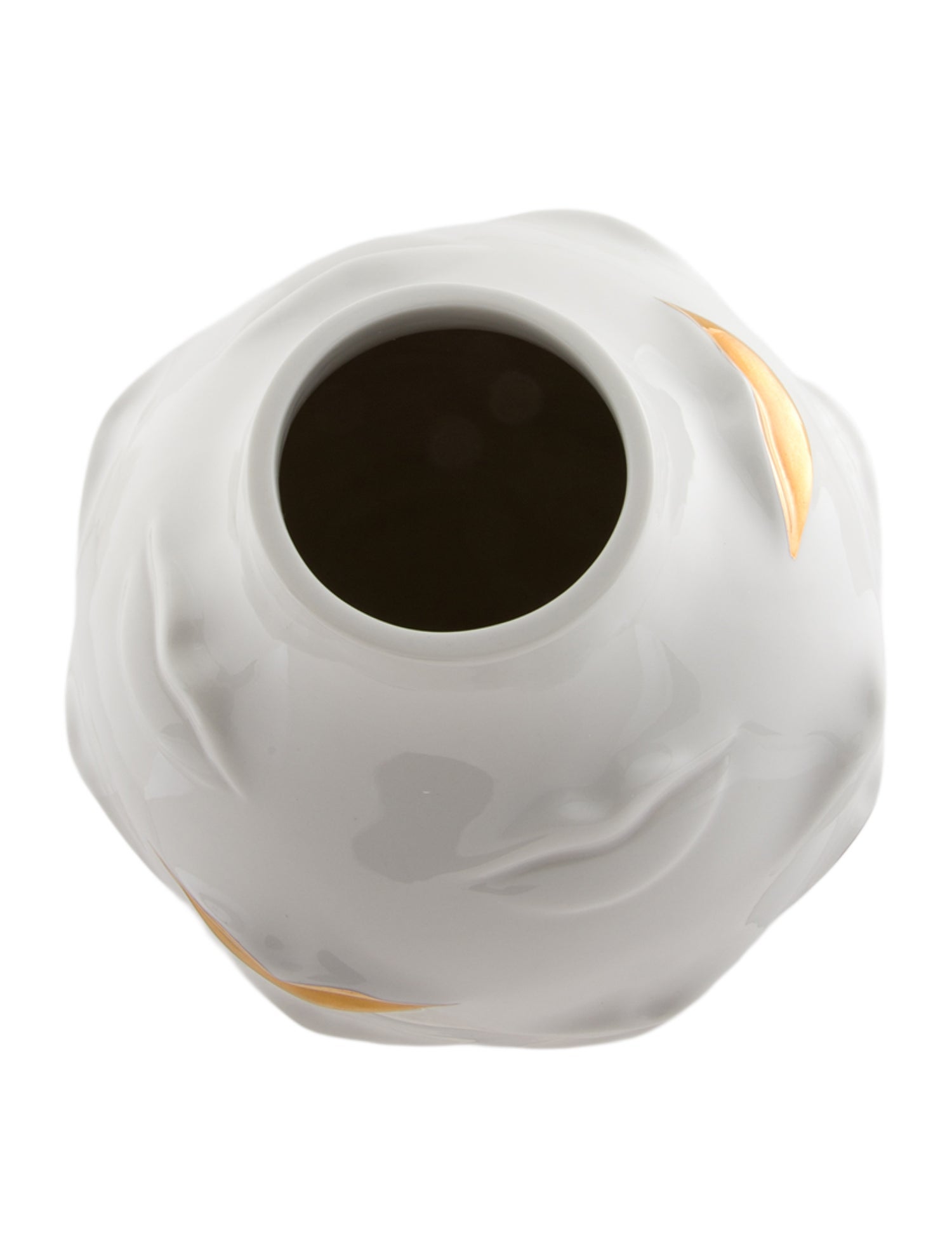 Jonathan Adler Gilded Gala Round Vase