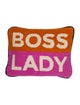Jonathan Adler Boss Lady Needlepoint Pillow