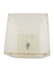 Jonathan Adler Frosted Lucite Trash Can