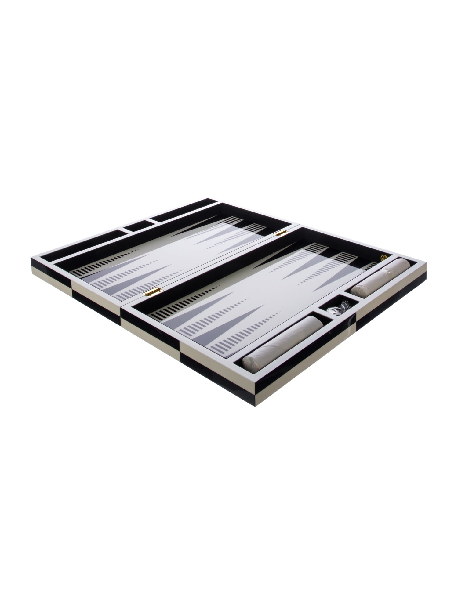 Jonathan Adler Lacquered Backgammon Case & Set