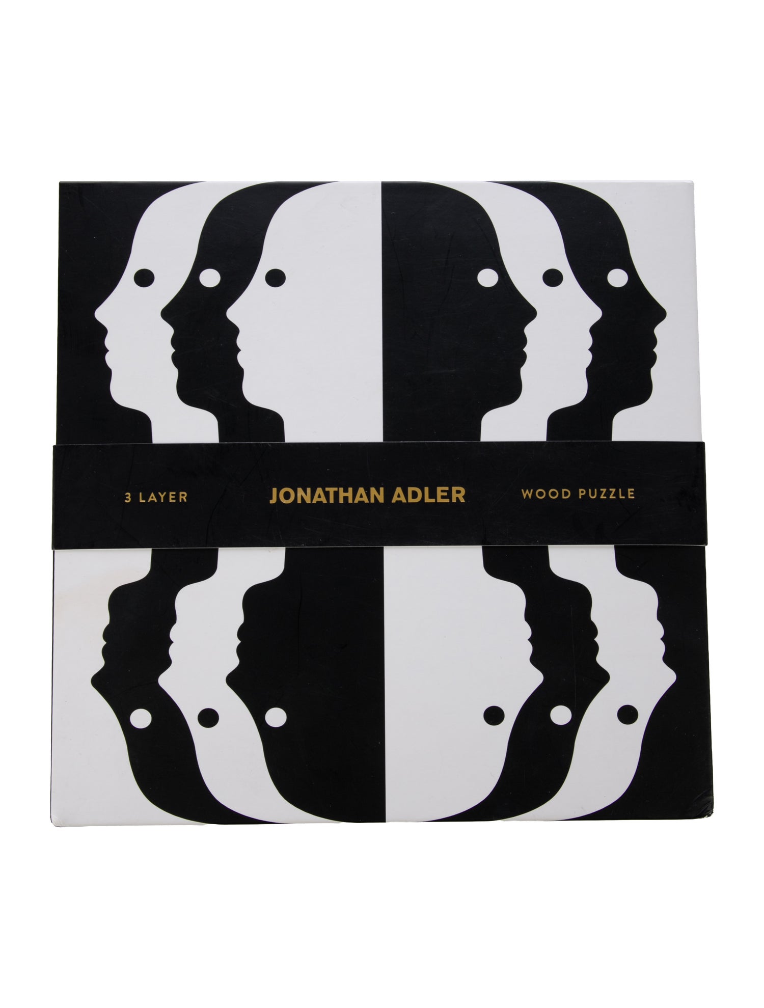 Jonathan Adler Layered Wood Jigsaw Puzzle Set