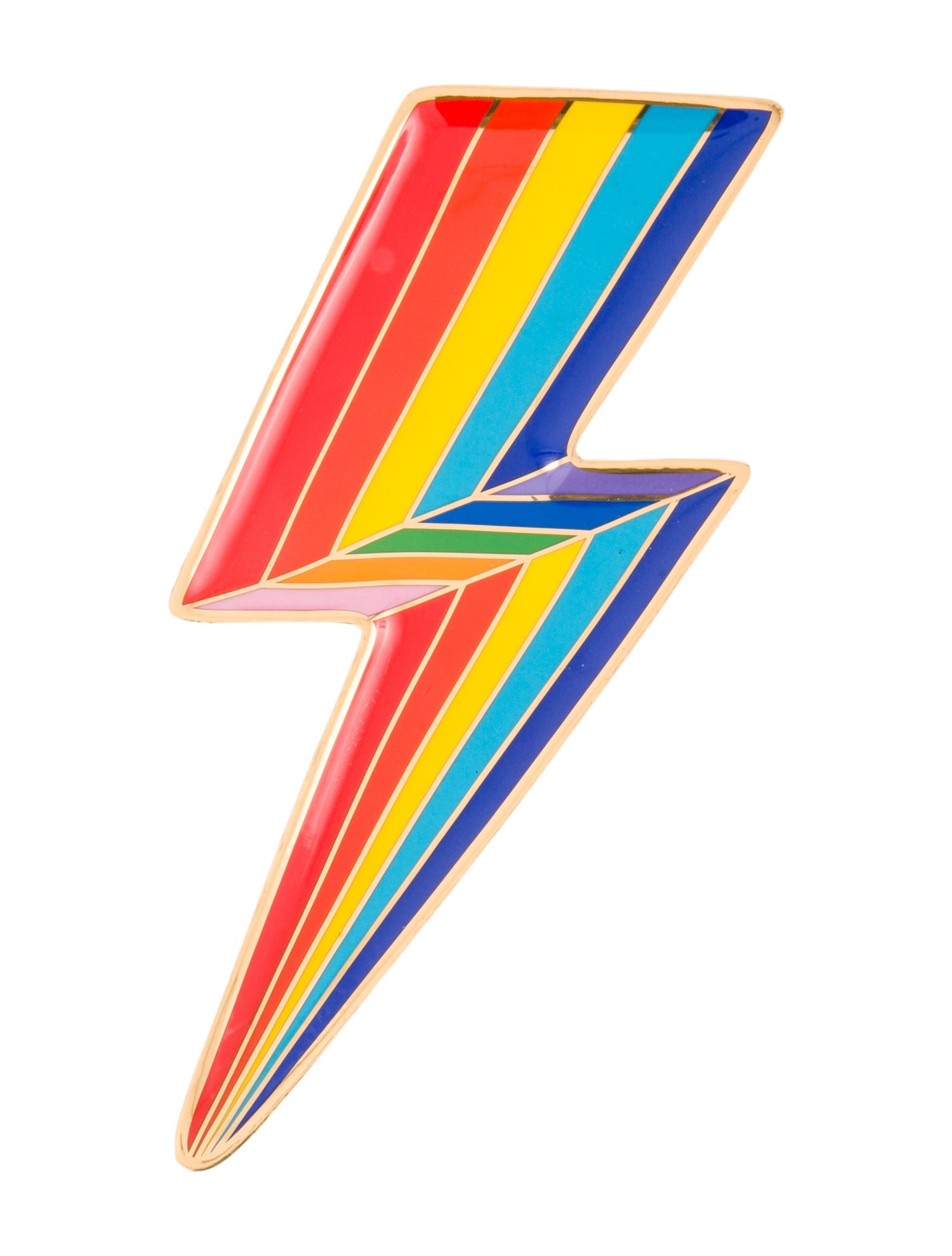 Jonathan Adler Rainbow Lightning Bolt Catchall Tray