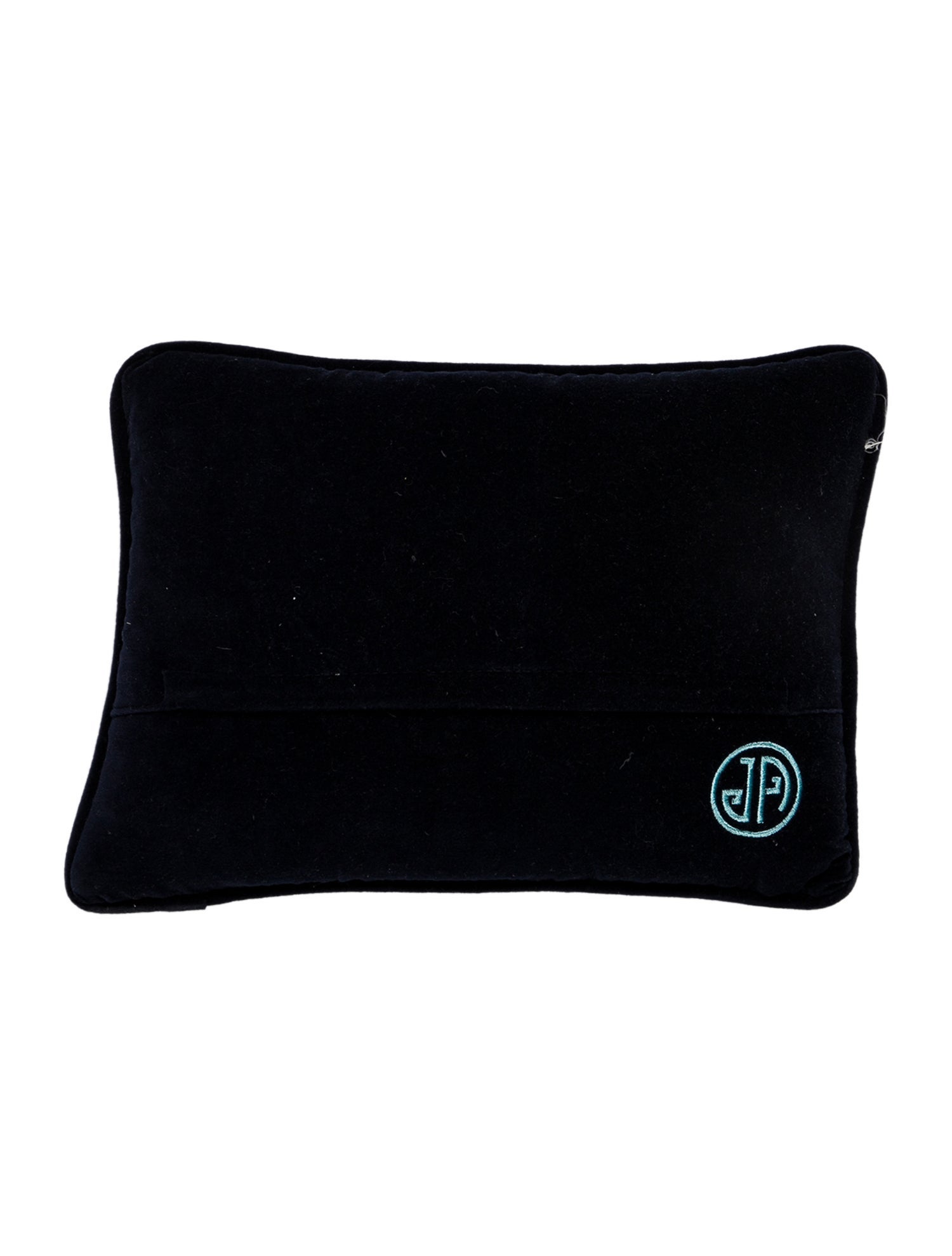 Jonathan Adler Honest Banker Needlepoint Throw Pillow