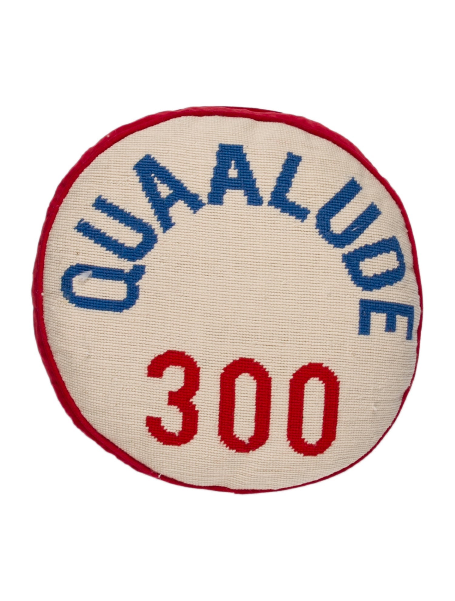 Jonathan Adler Prescription Quaalude 300 Needlepoint Throw Pillow