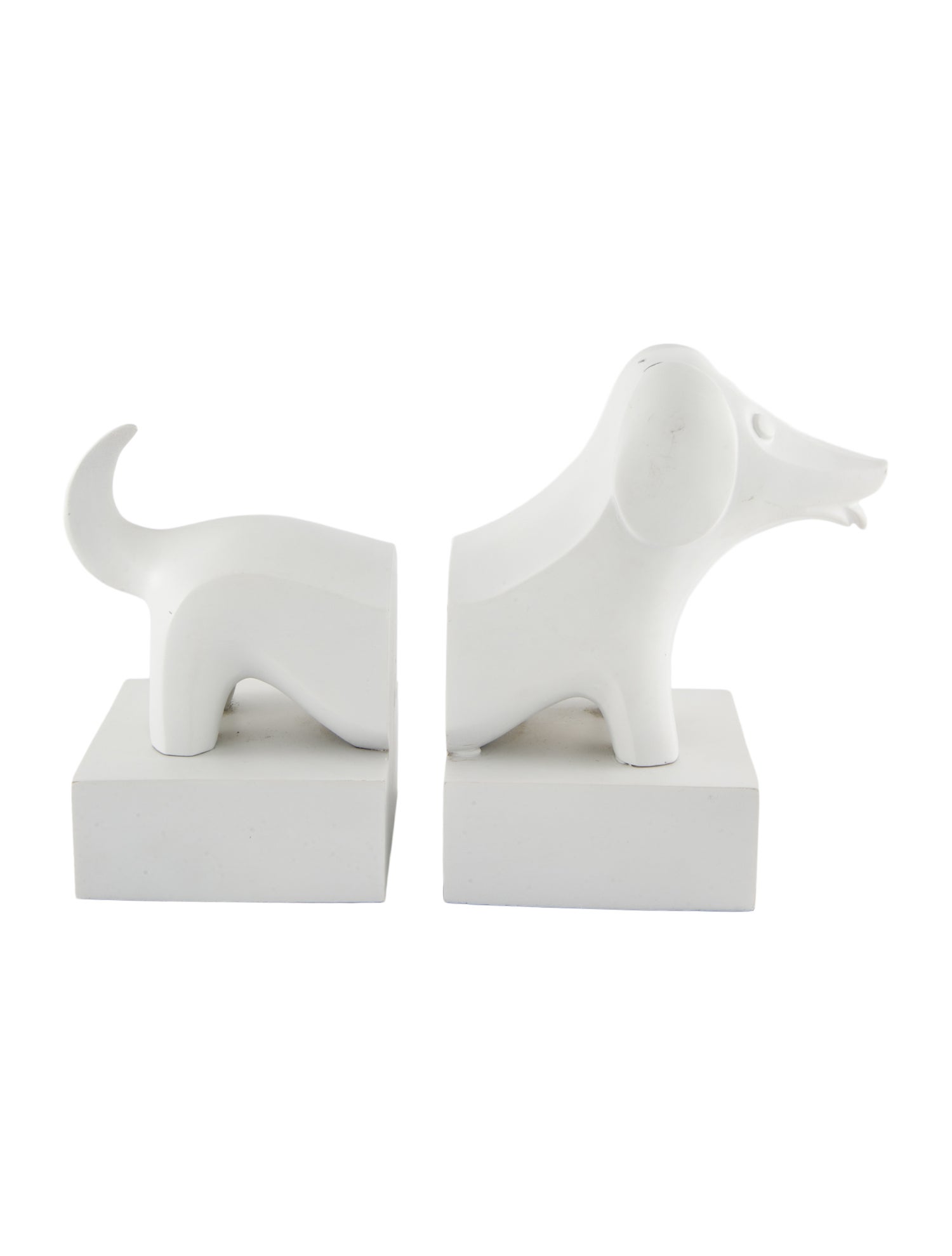 Jonathan Adler Pair of Menagerie Dachshund Bookends